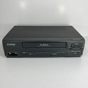 Sylvania 6240VA VCR Video Cassette Recorder VHS Tape Player No Remote READ
